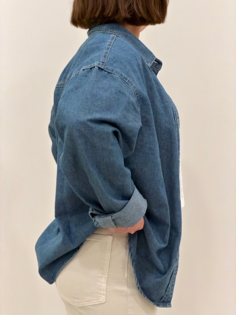 Women’s Denim Shirt - Blue